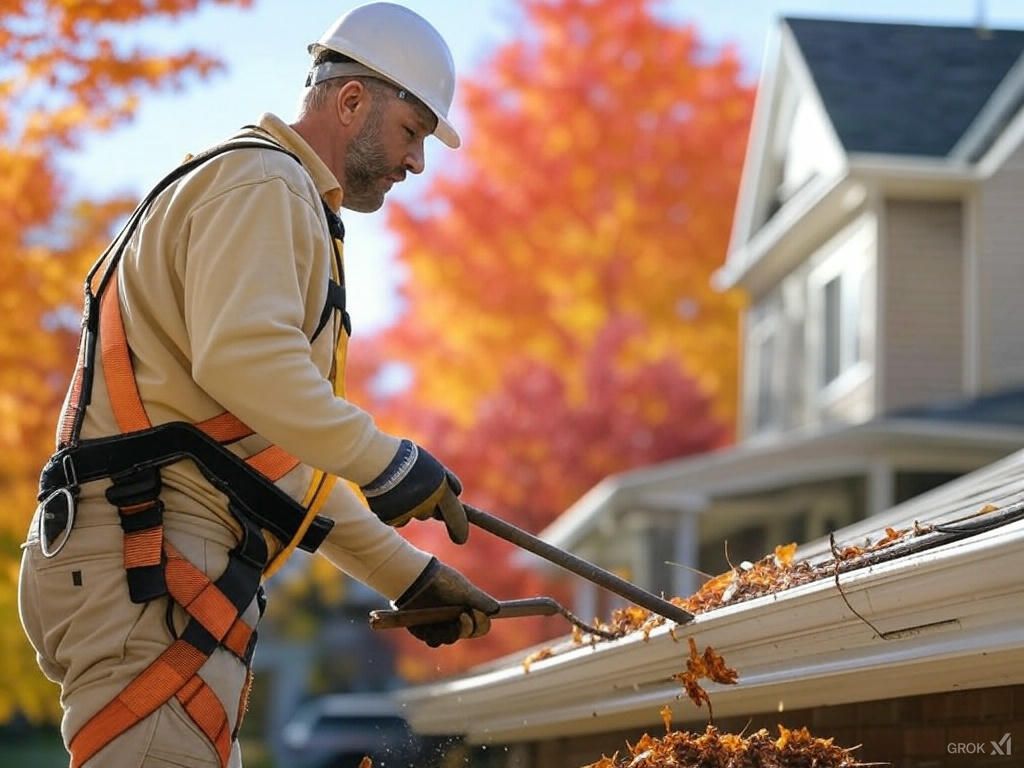 Routine Gutter Cleaning Routine Gutter Cleaning image