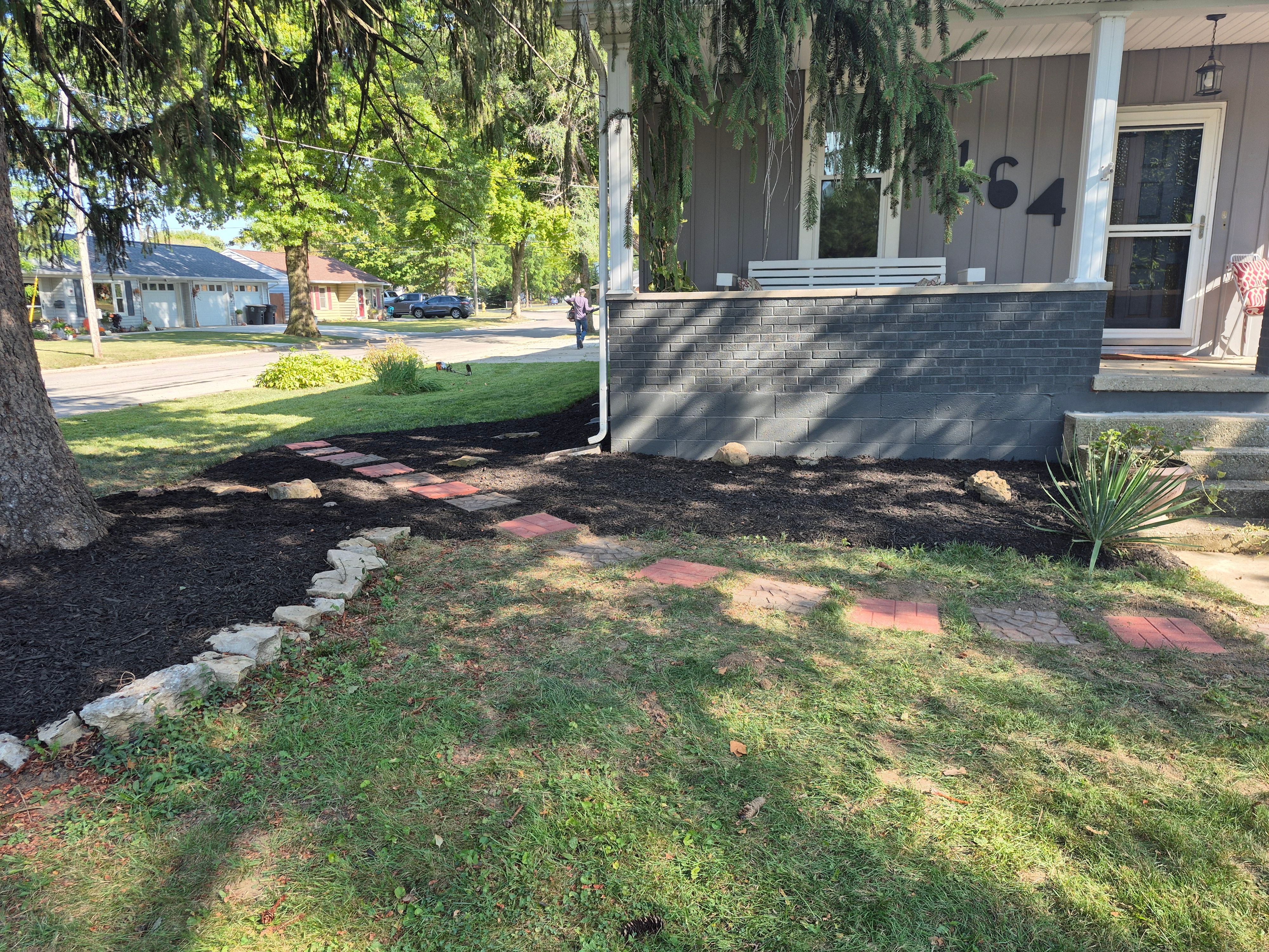 Front After With Pavers Installed