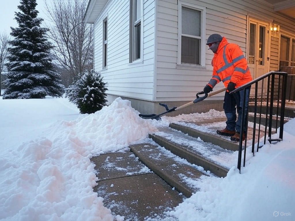 Snow Shoveling & De-Icing Snow Shoveling & De-Icing image