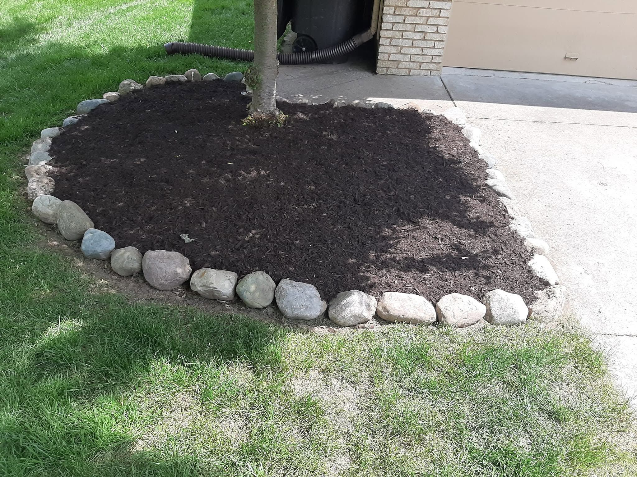 Side Of Garage After