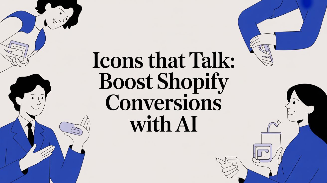 Icons That Talk: Boost Shopify Conversions With AI