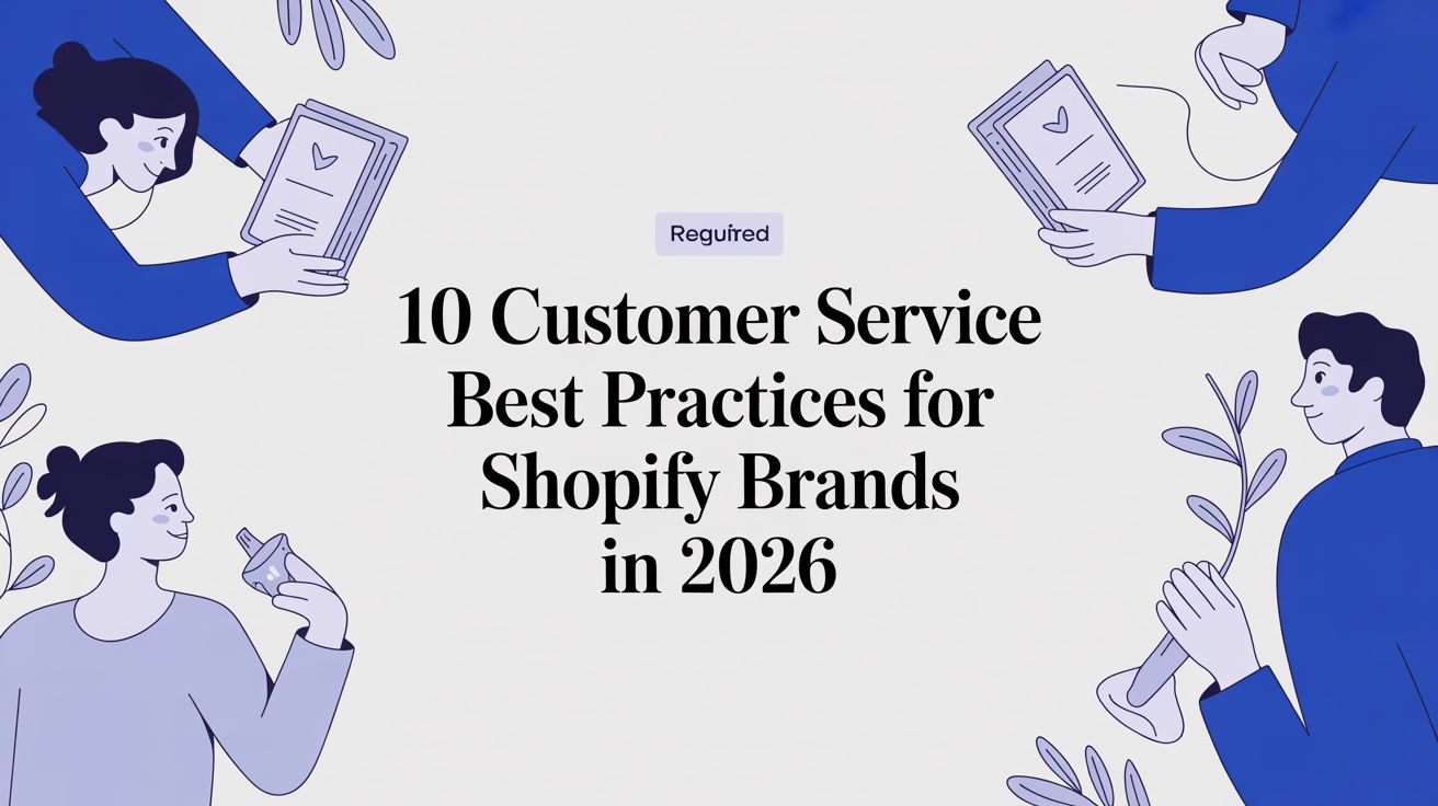 10 Customer Service Best Practices for Shopify Brands in 2026