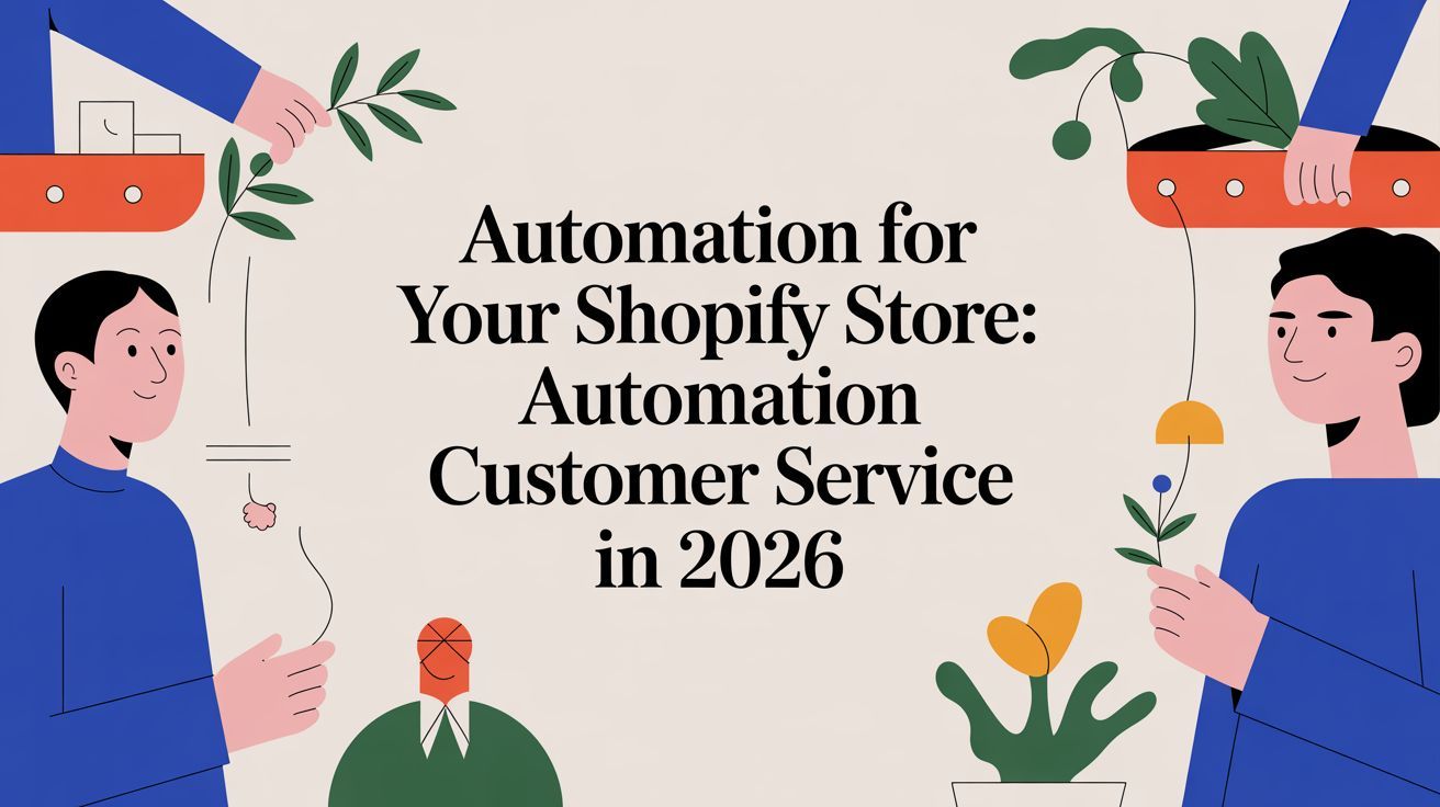 Automation for Your Shopify Store: automation customer service in 2026