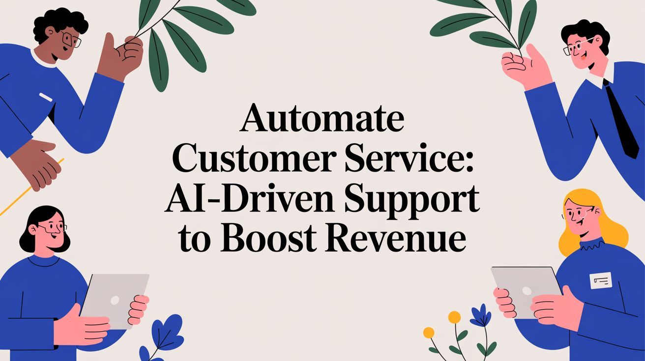 Automate customer service: AI-driven support to boost revenue