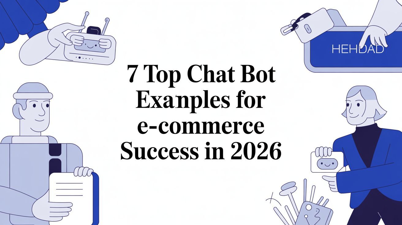 7 Top Chat Bot Examples for E-commerce Success in 2026