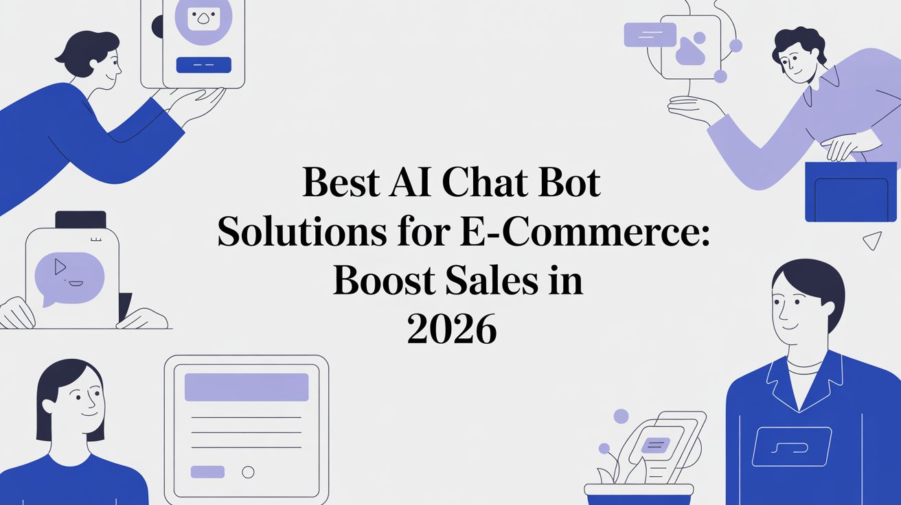 Best AI Chat Bot Solutions for E-commerce: Boost Sales in 2026