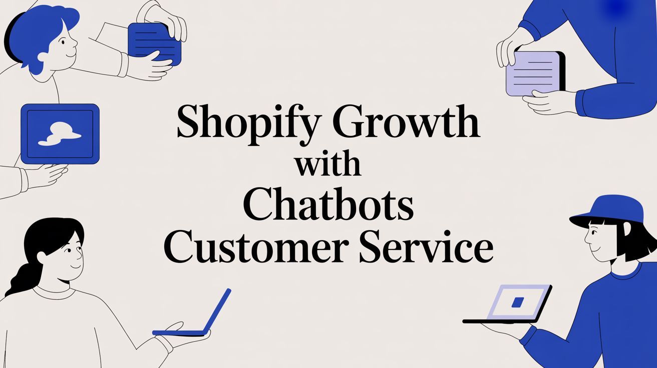 Shopify Growth With Chatbots Customer Service