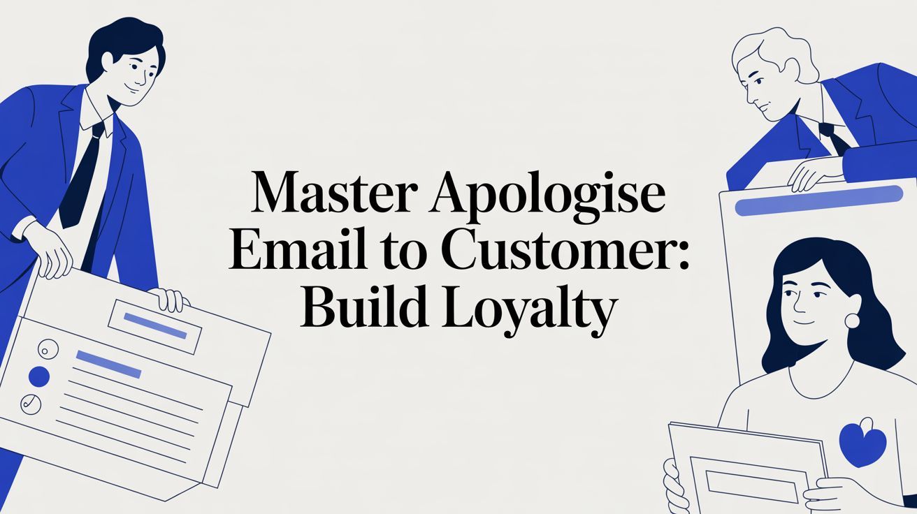 Master Apologise Email to Customer: Build Loyalty
