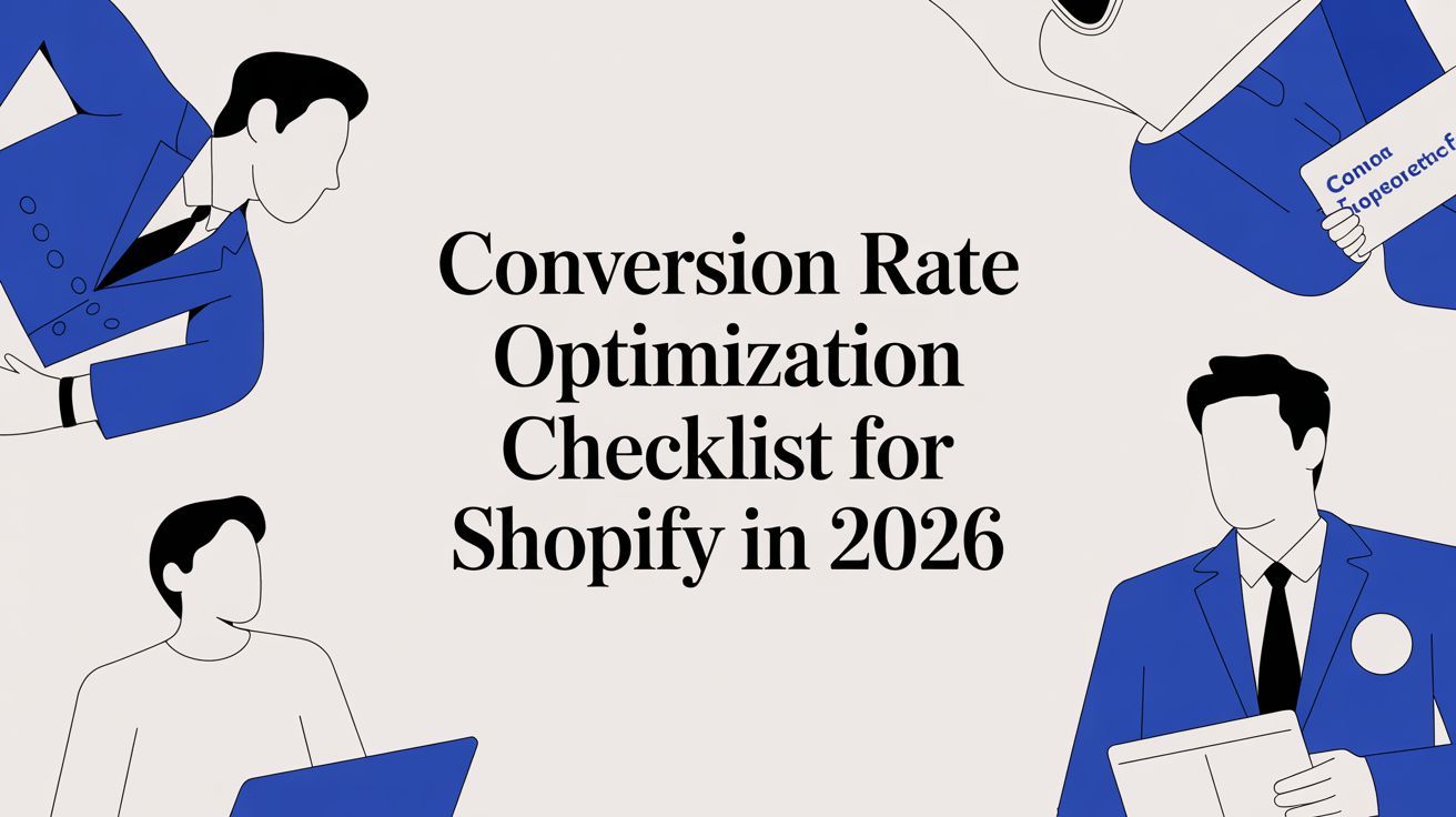 Conversion Rate Optimization Checklist for Shopify in 2026