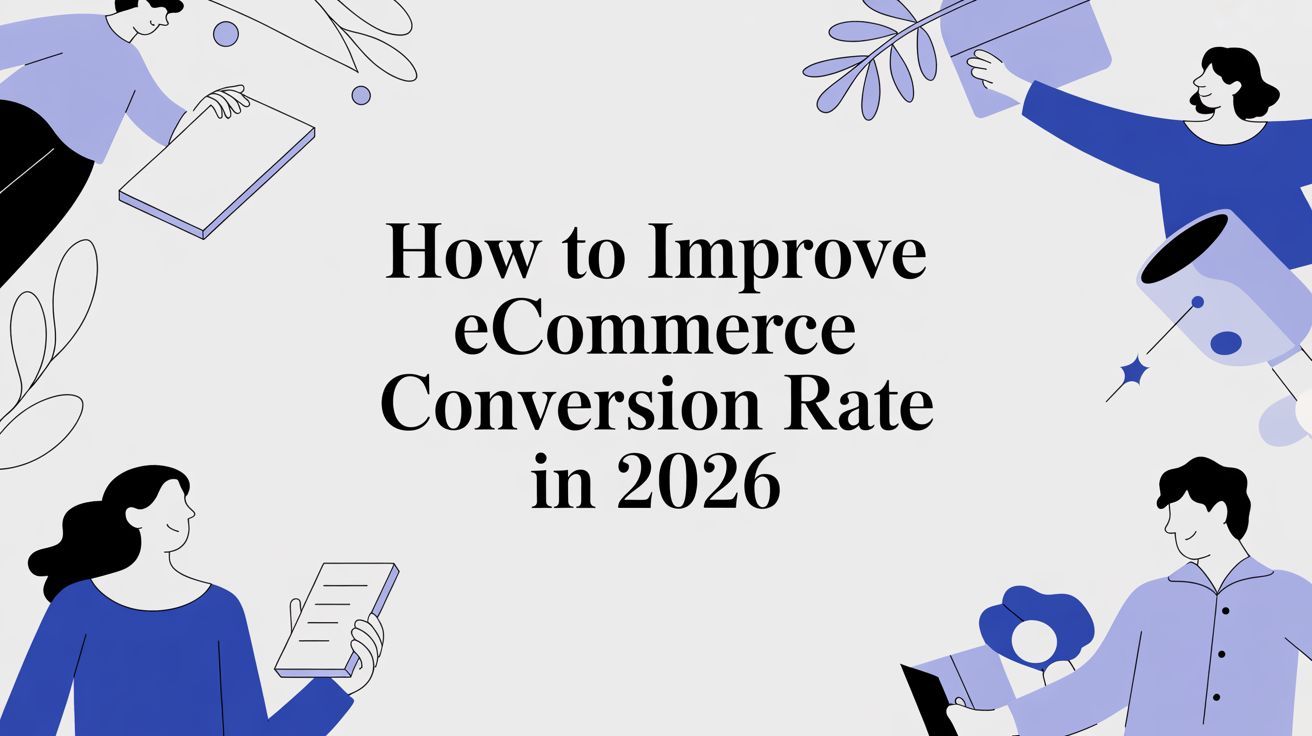 How to Improve eCommerce Conversion Rate in 2026