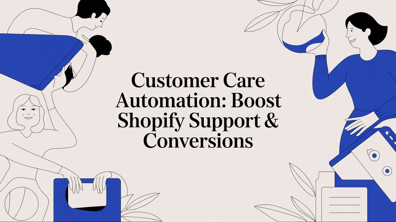 Customer care automation: Boost Shopify Support & Conversions