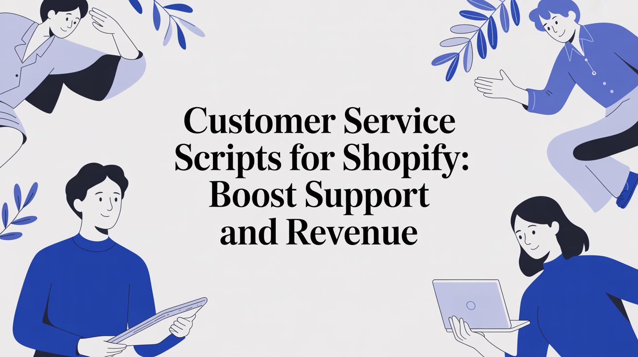 Customer Service Scripts for Shopify: Boost Support and Revenue