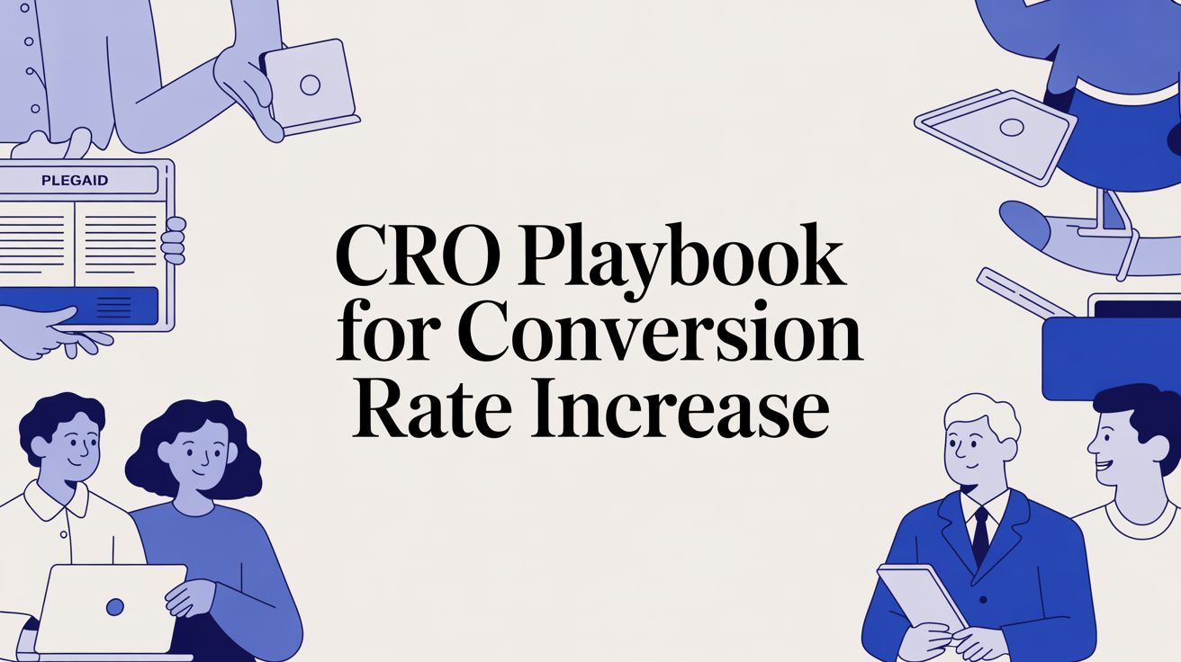 CRO Playbook for Conversion Rate Increase