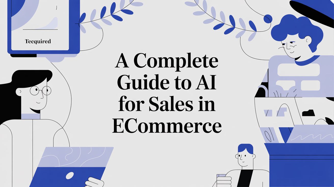 A Complete Guide to AI for Sales in Ecommerce