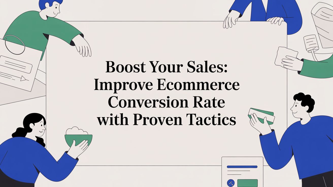 Boost Your Sales: improve ecommerce conversion rate with proven tactics