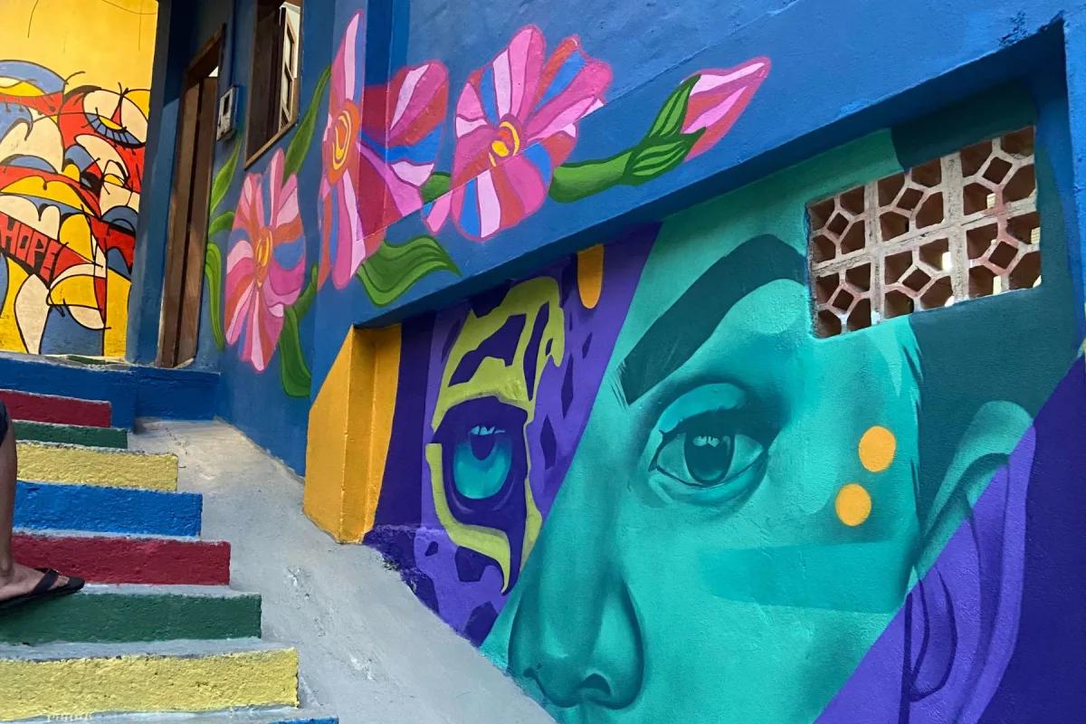 Ação RUA na Comunidade do Vidigal, Rio de Janeiro