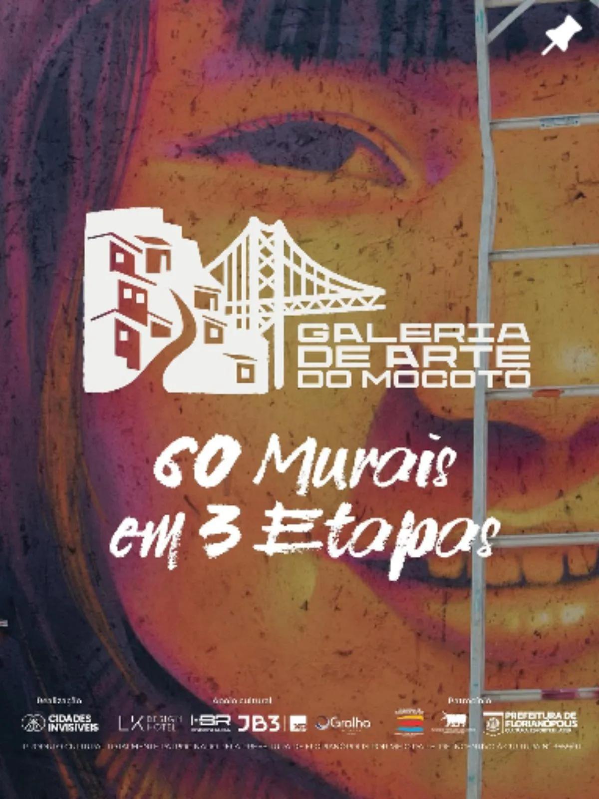 Coordenação artística do Projeto Galeria de Arte do Mocotó, Florianópolis