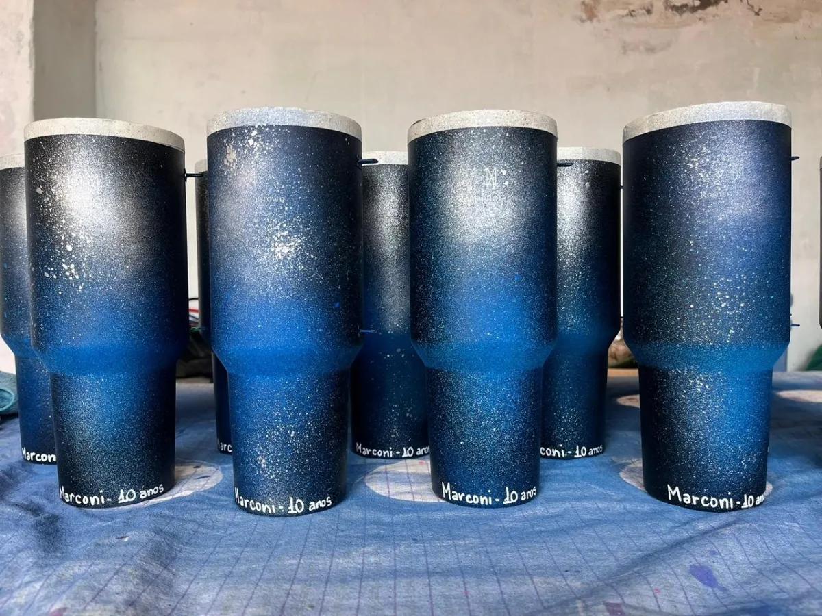 Copos personalizados para evento de empresa