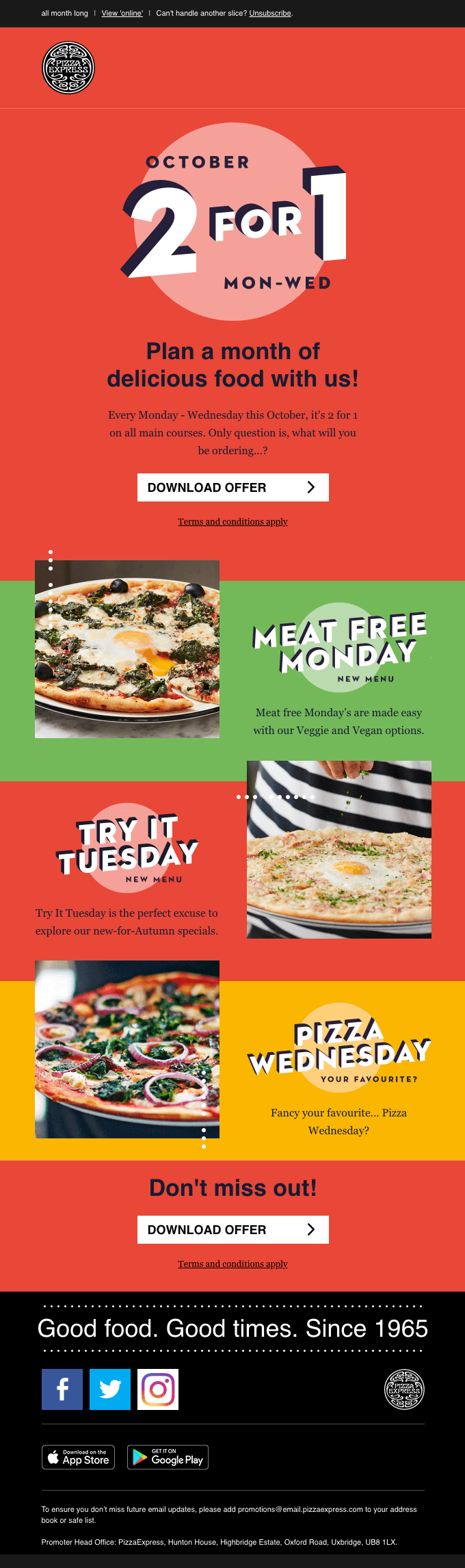 Top Restaurant Emails of 2019 | Delivra