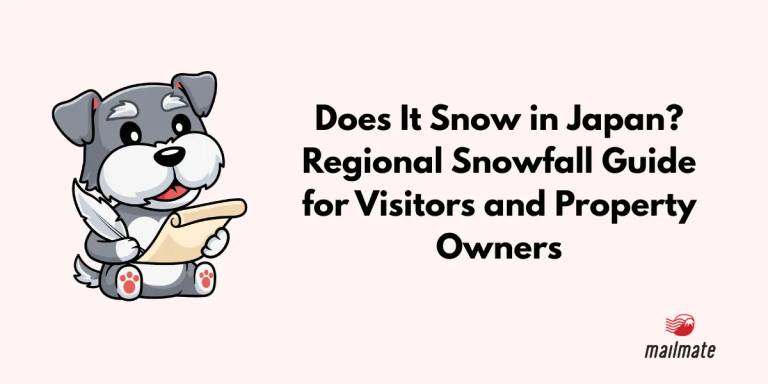 Does It Snow in Japan? Regional Snowfall Guide for Visitors and Property Owners 