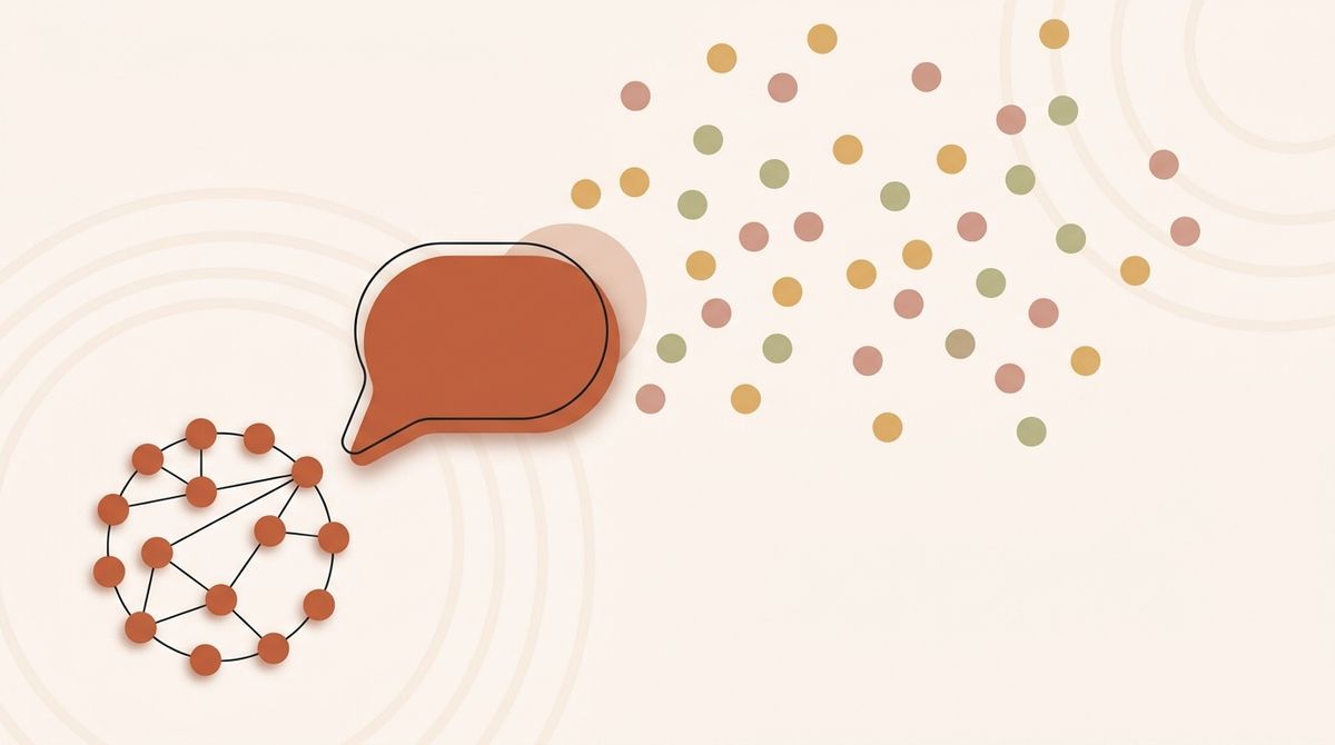 Illustration of casual posts recommended beyond a user's followers