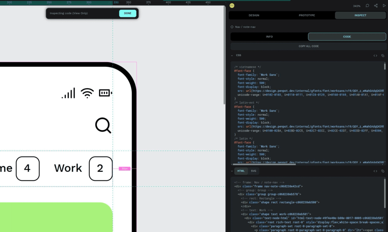 Penpot screenshot 1