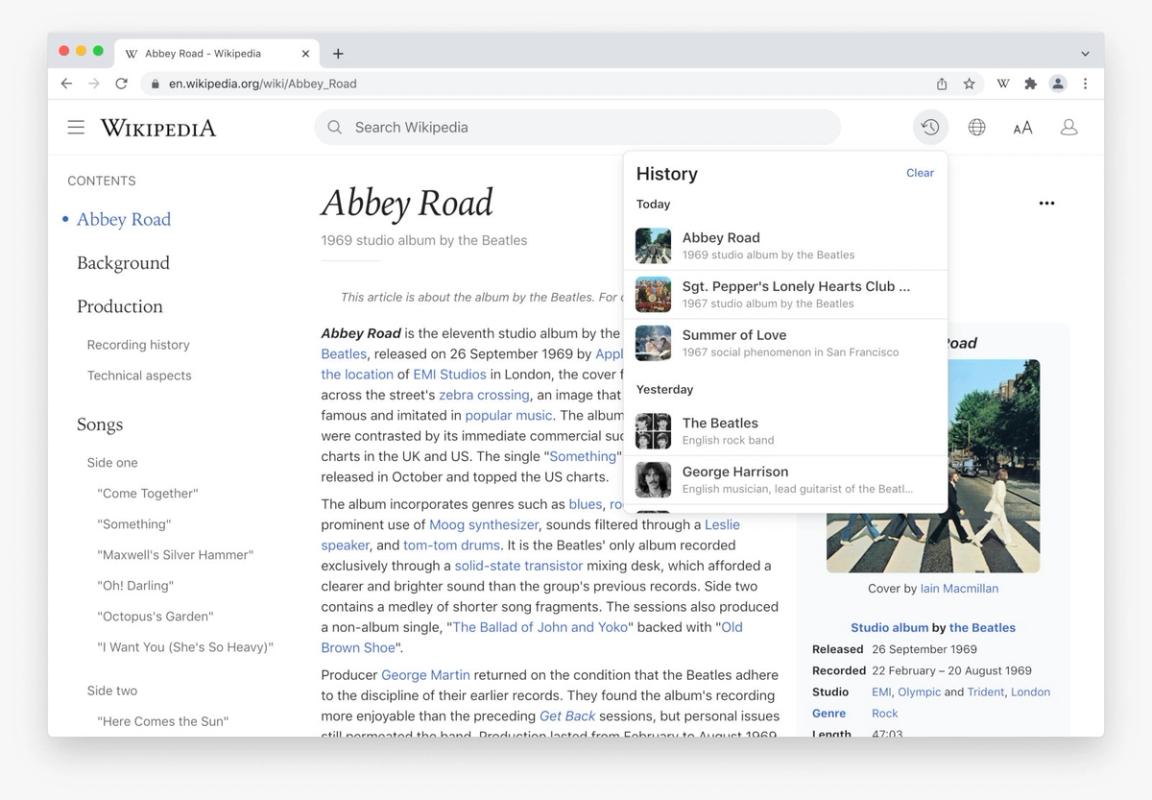 Modern for Wikipedia screenshot 6