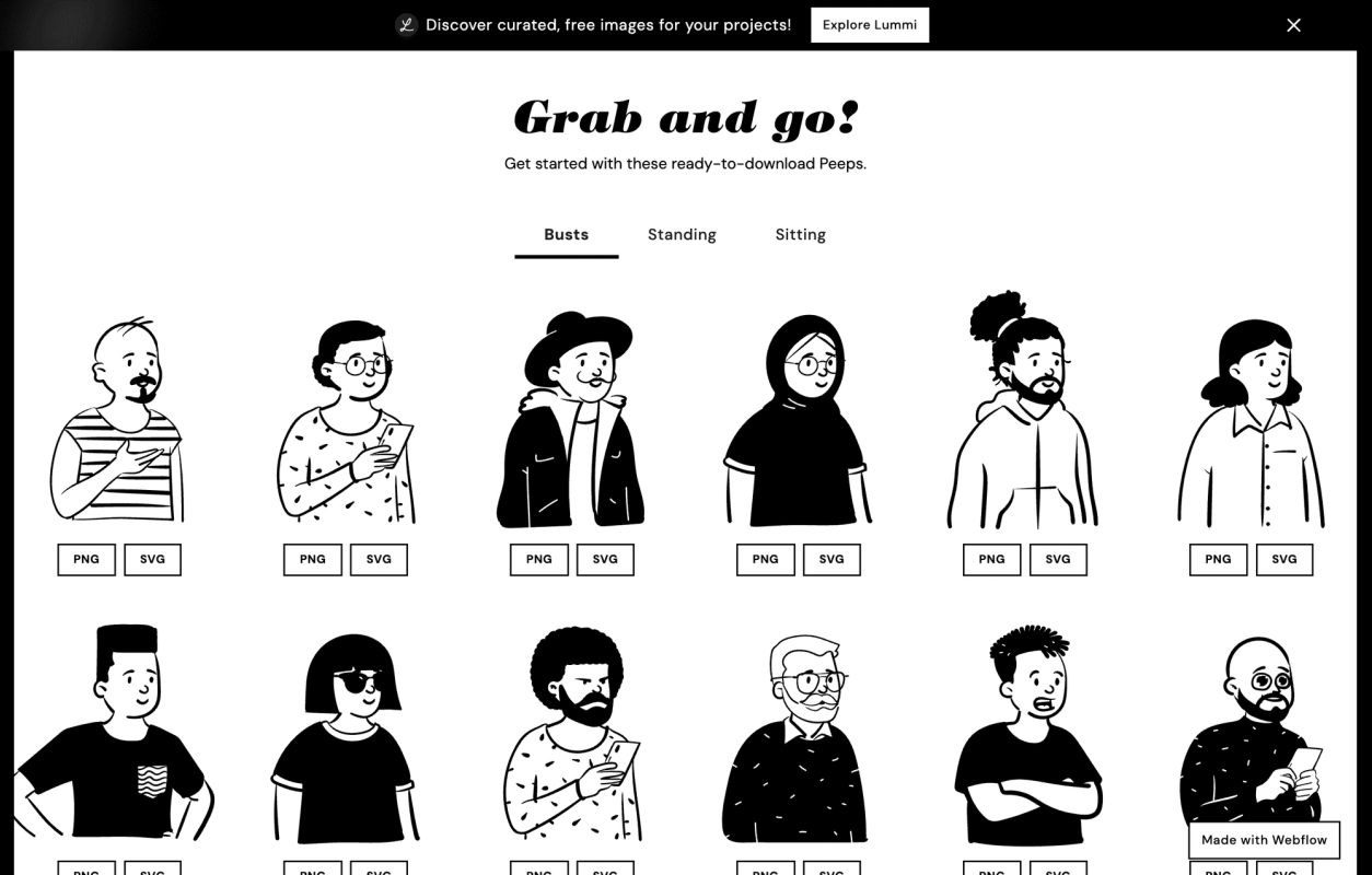 Open Peeps screenshot 1