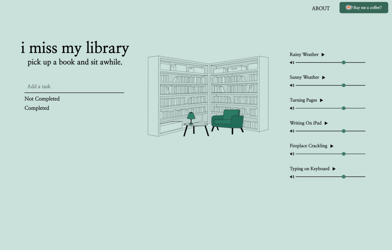 i miss my library screenshot 1