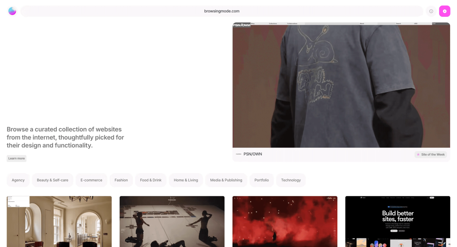 Browsing Mode screenshot 1