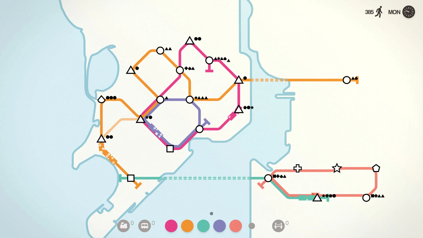 Mini Metro screenshot 2