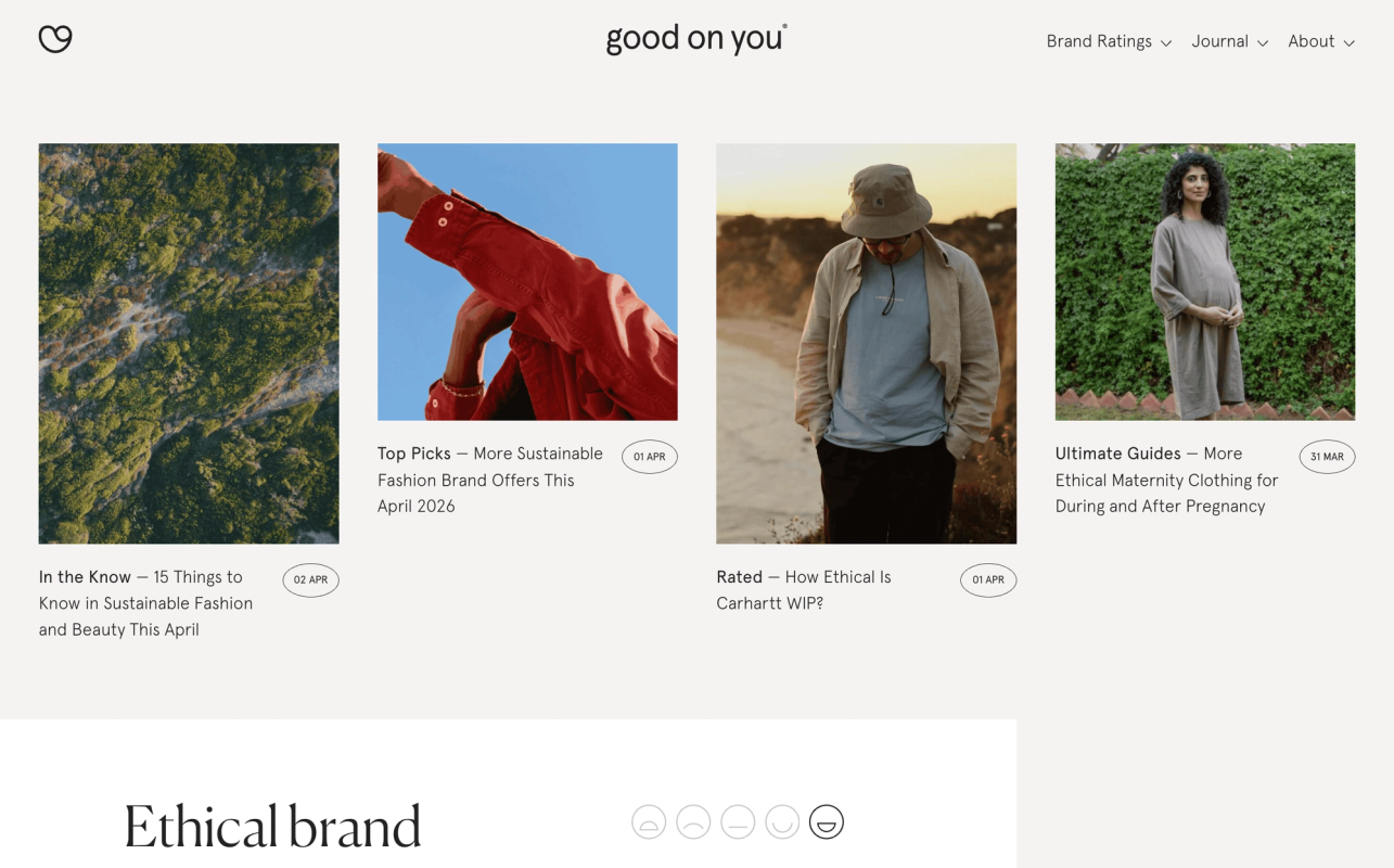 Good on You screenshot 3