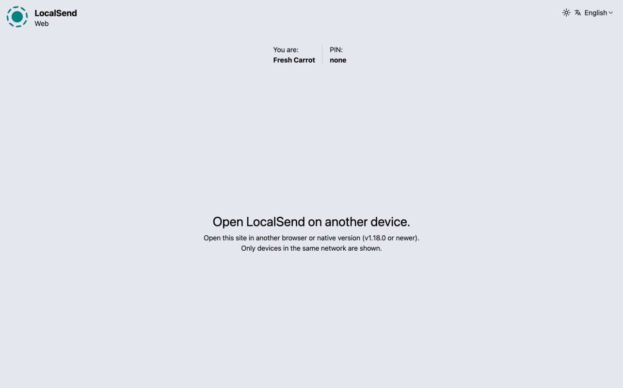 LocalSend screenshot 3