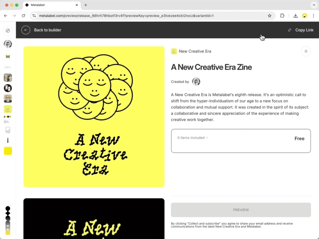 Metalabel screenshot 3