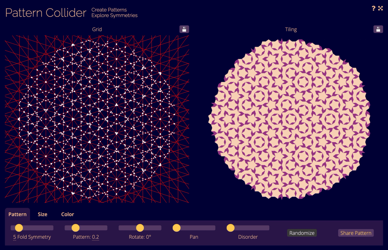 Pattern Collider screenshot 1