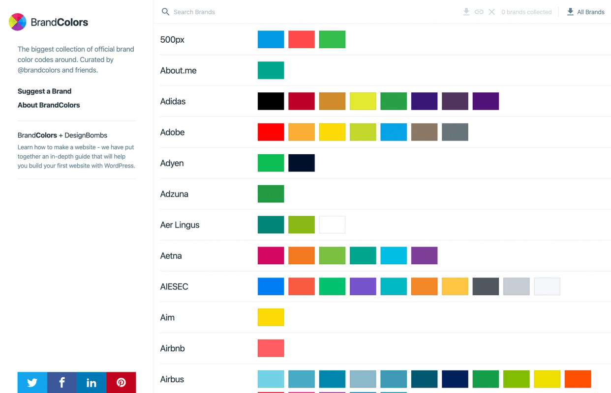 BrandColors screenshot 1