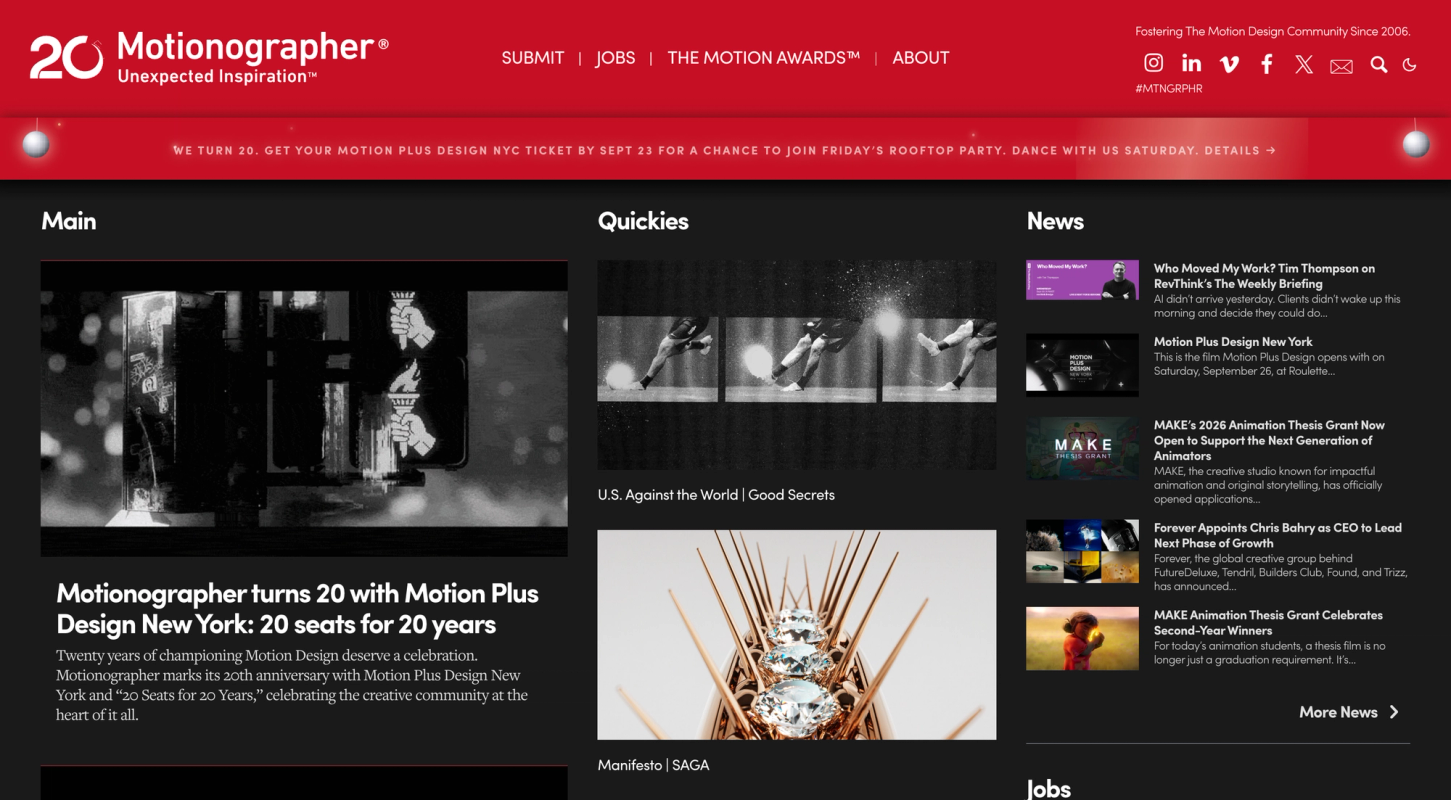 Motionographer screenshot 1