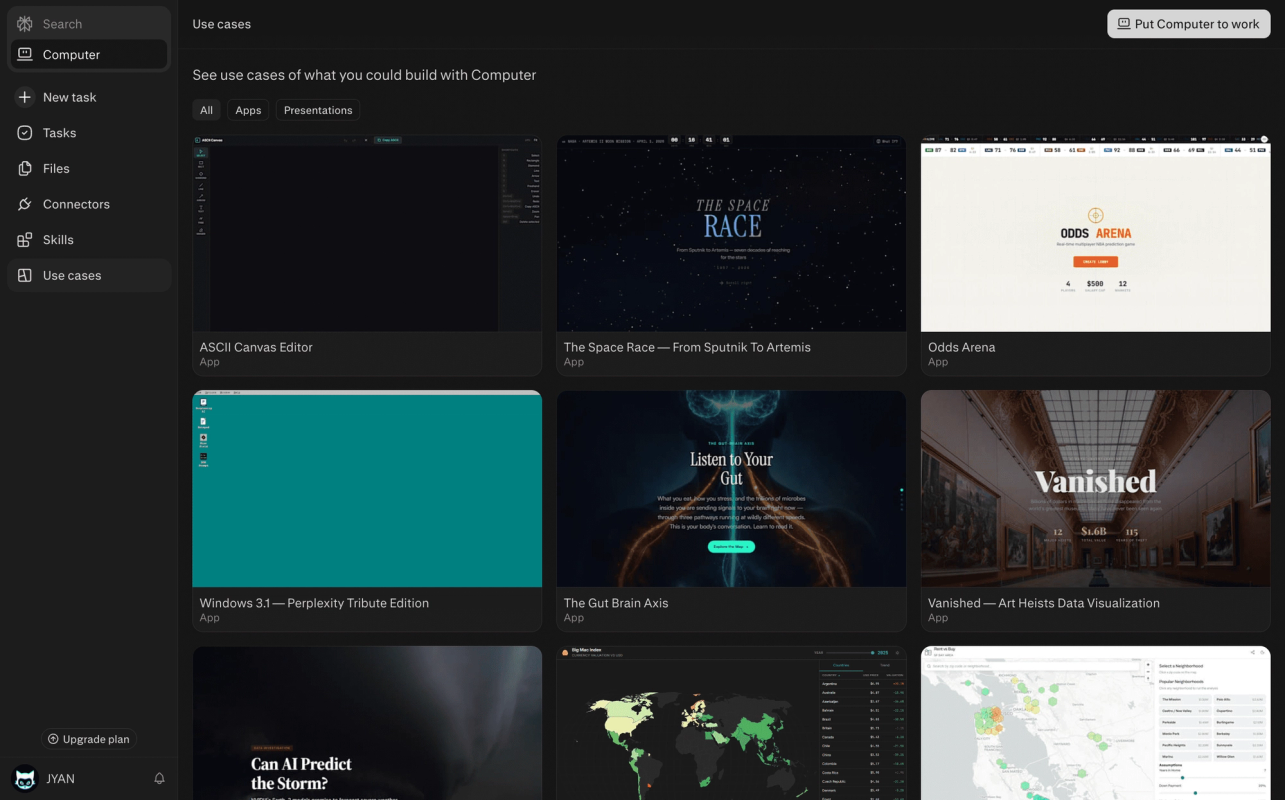 Perplexity screenshot 6