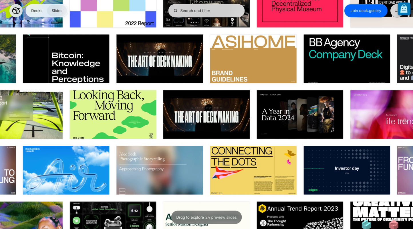 Deck.gallery screenshot 2