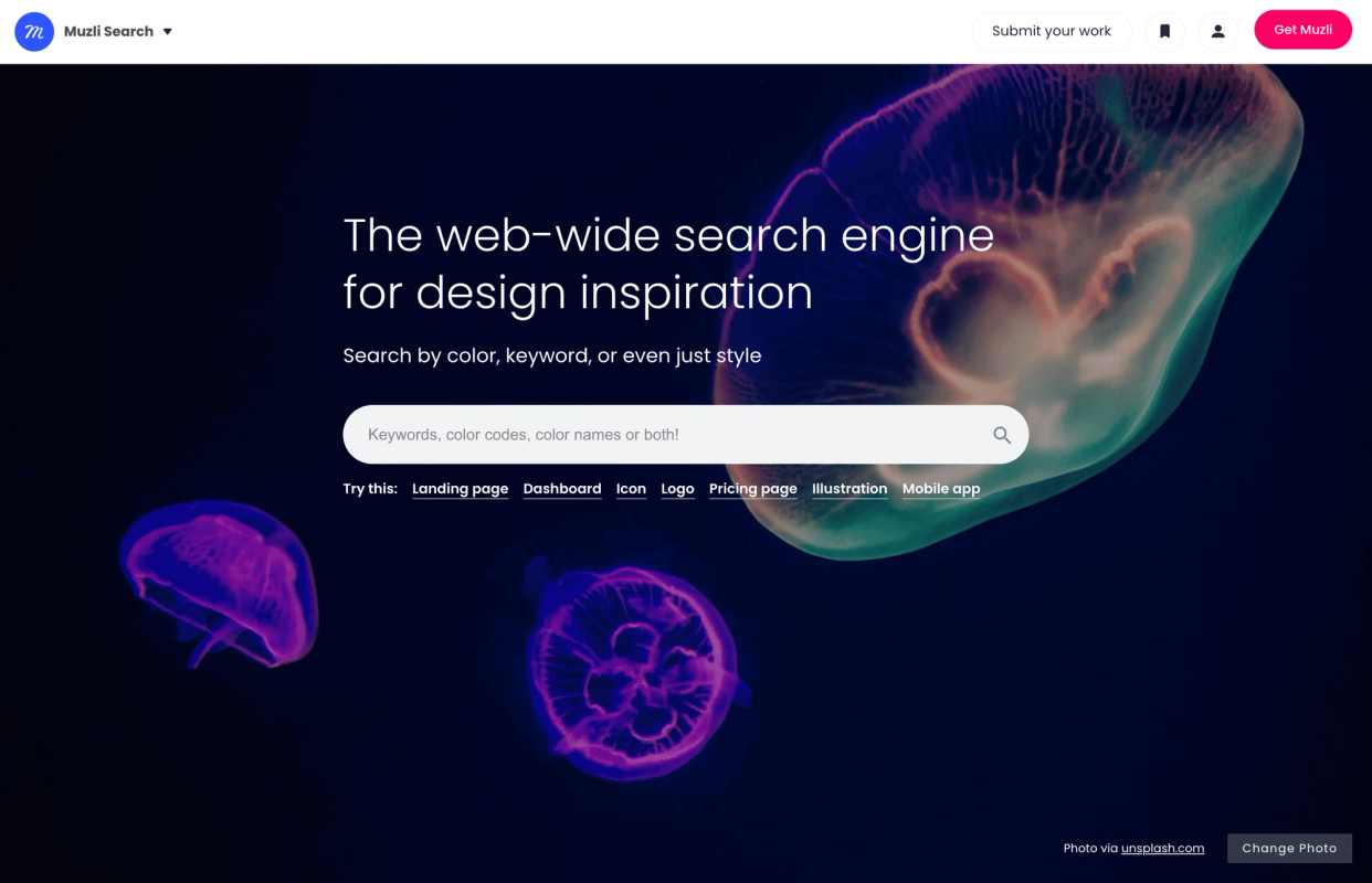 Muzli screenshot 2