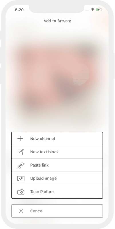 Are.na screenshot 7
