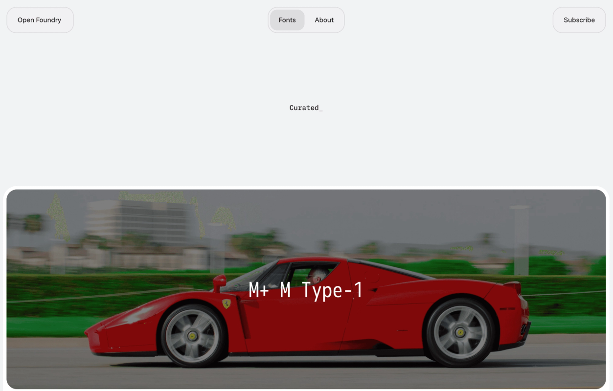 Open Foundry screenshot 1