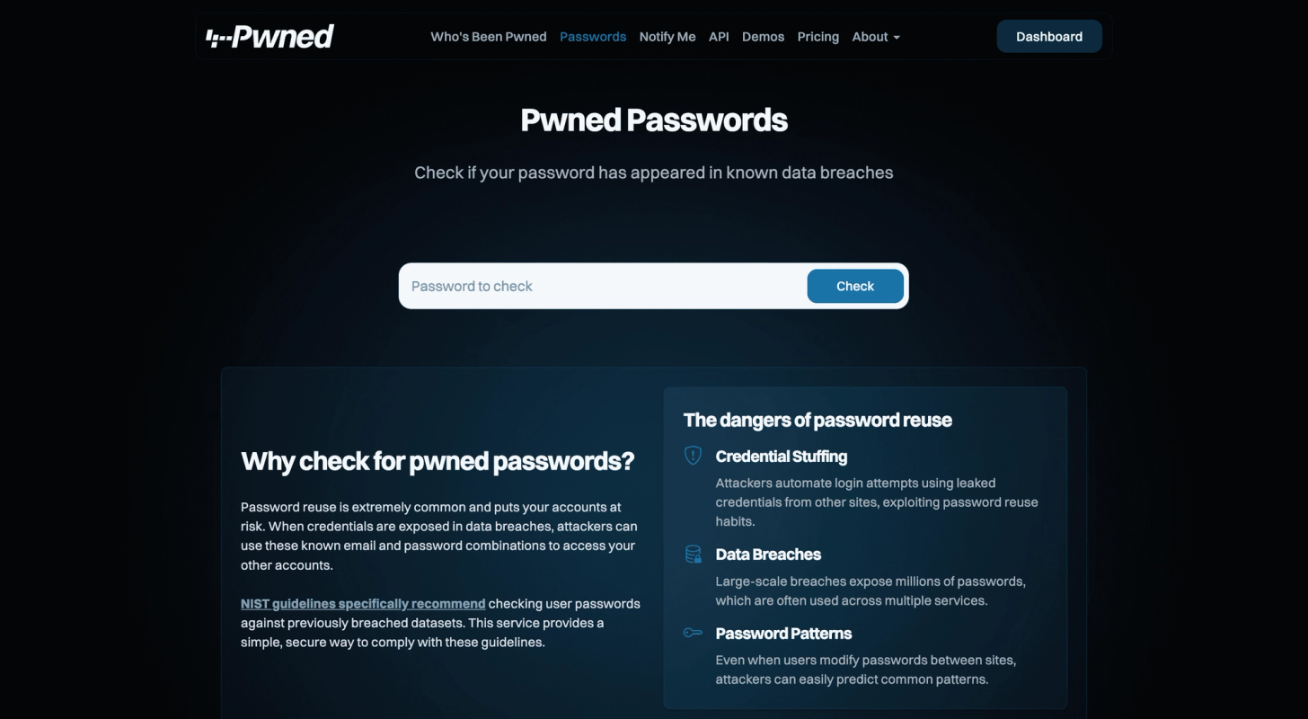Have I Been Pwned screenshot 2