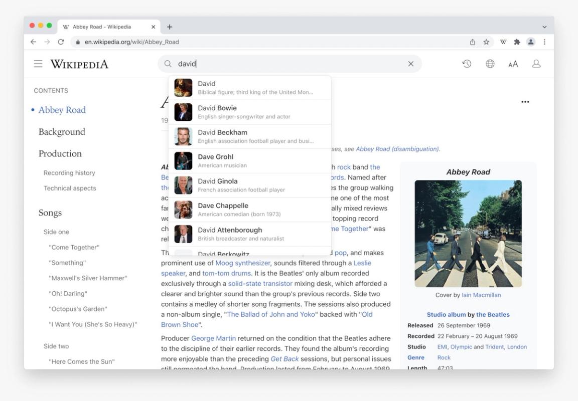 Modern for Wikipedia screenshot 5