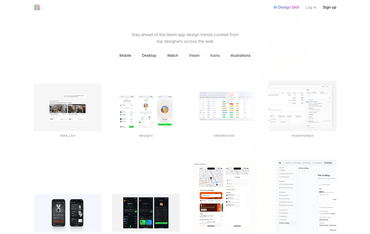 Appinspo screenshot 1