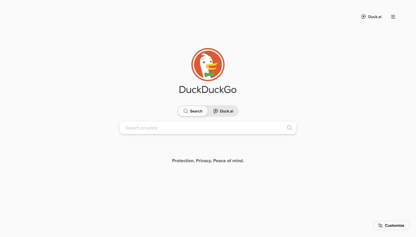 DuckDuckGo screenshot 1