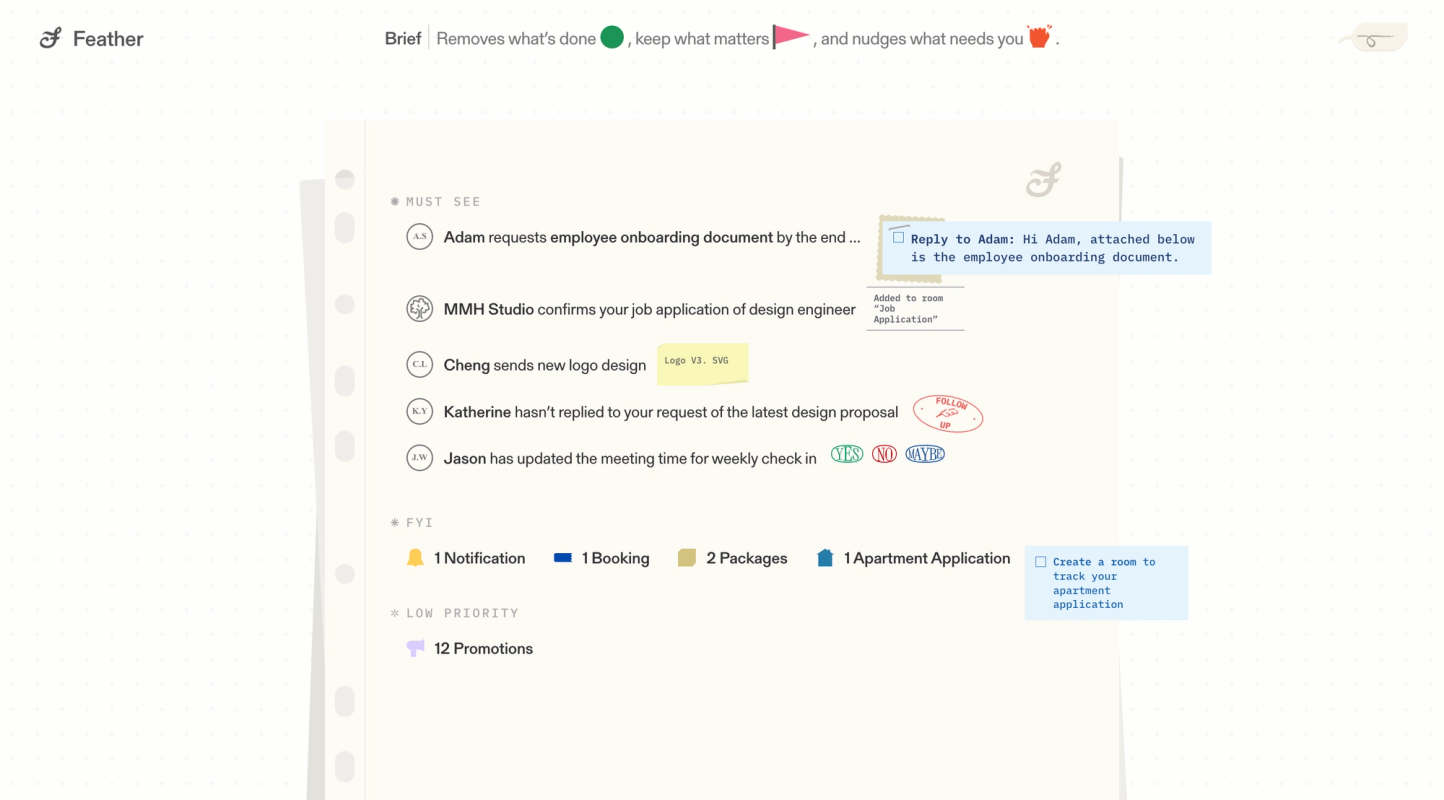 Feather screenshot 3