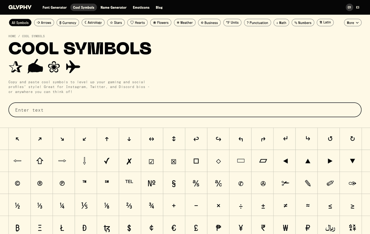 Glyphy screenshot 3