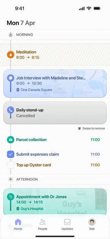 Daybridge screenshot 2