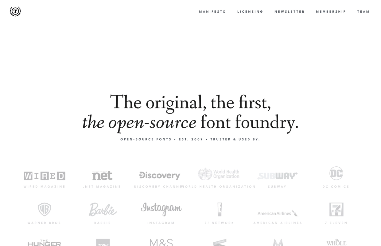 The League of Moveable Type screenshot 1